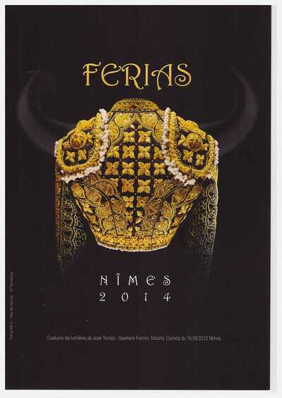 Affiche Féria de Nîmes 2014